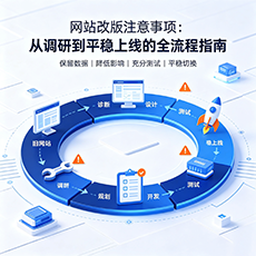 绥化建站-网站改版注意事项：从调研到平稳上线的全流程指南