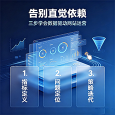 绥化建站-告别直觉依赖：三步学会数据驱动网站运营