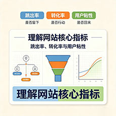 绥化建站-理解网站核心指标：跳出率、转化率与用户粘性